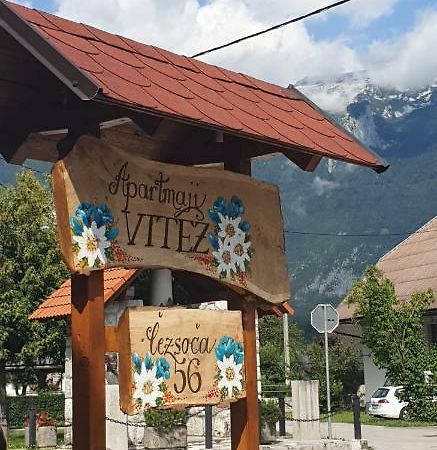 Apartmaji Vitez Apartma 1 Bovec Buitenkant foto