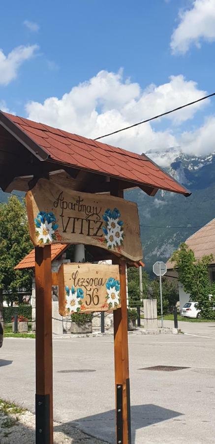 Apartmaji Vitez Apartma 1 Bovec Buitenkant foto